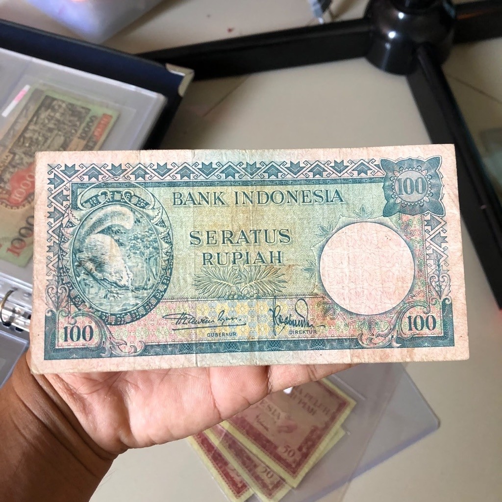 Uang Koleksi 100 Tupai 1957