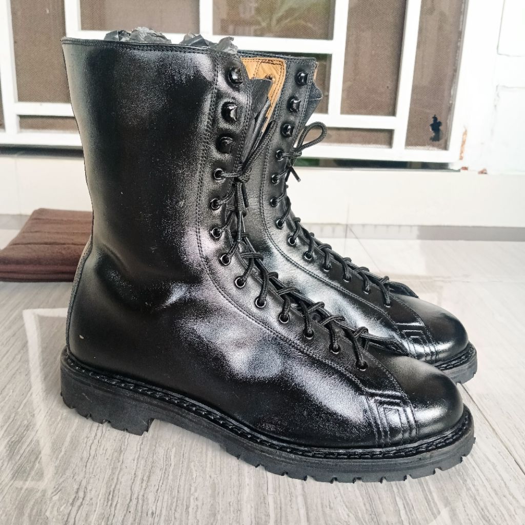 SAG Italy Paratrooper Combat Army High Boots Size 46 Insol 29-30 Cm