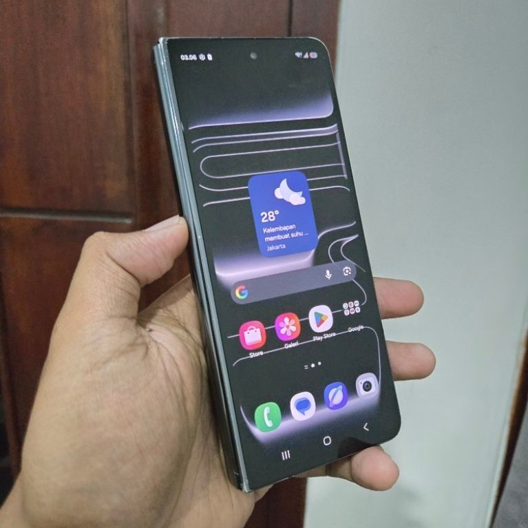 Handphone Hp Samsung Z Fold 5 5G 12/256 Second Bekas Murah