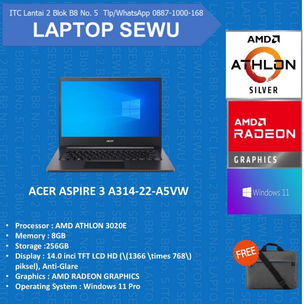 ACER ASPIRE 3 A314-22-ASVW