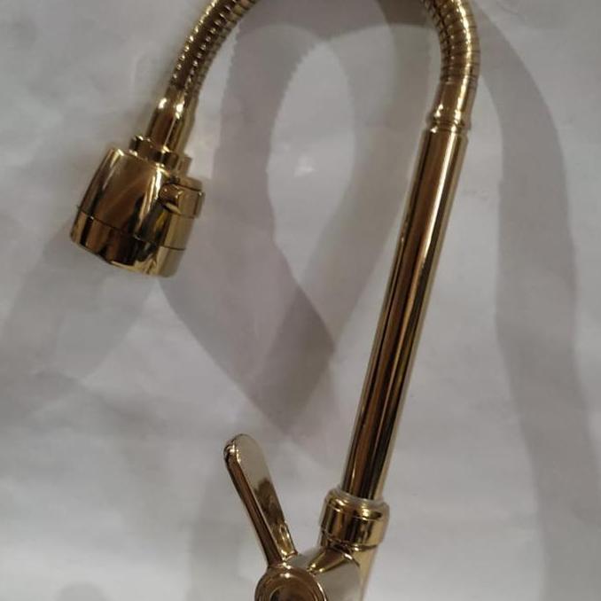 Kran sink gold meja / Kran sink meja gold