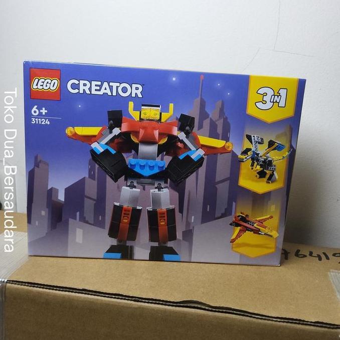( PROMO ) ORIGINAL LEGO CREATOR 31124 SUPER ROBOT 3 IN 1