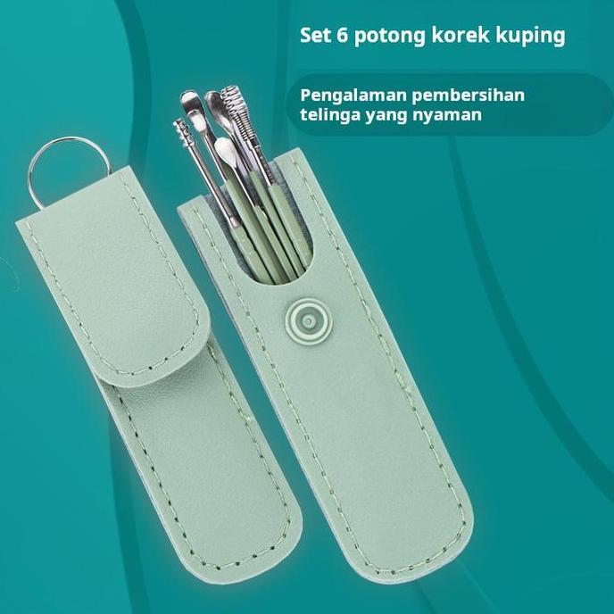 Alat pembersih telinga, alat pembersih telinga spiral, alat pembersih telinga, perlengkapan pembersi