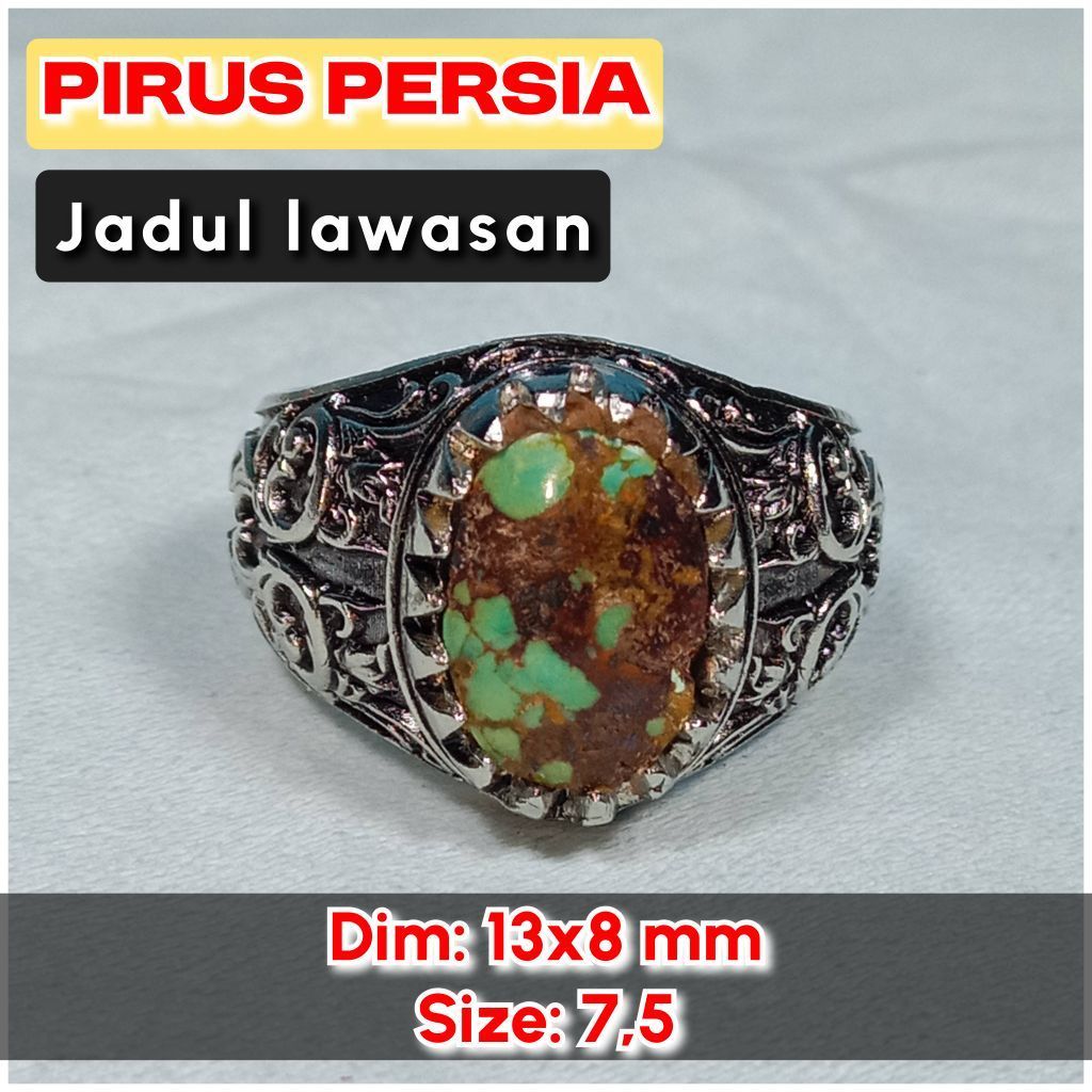 batu akik jadul lawasan pirus persia.47