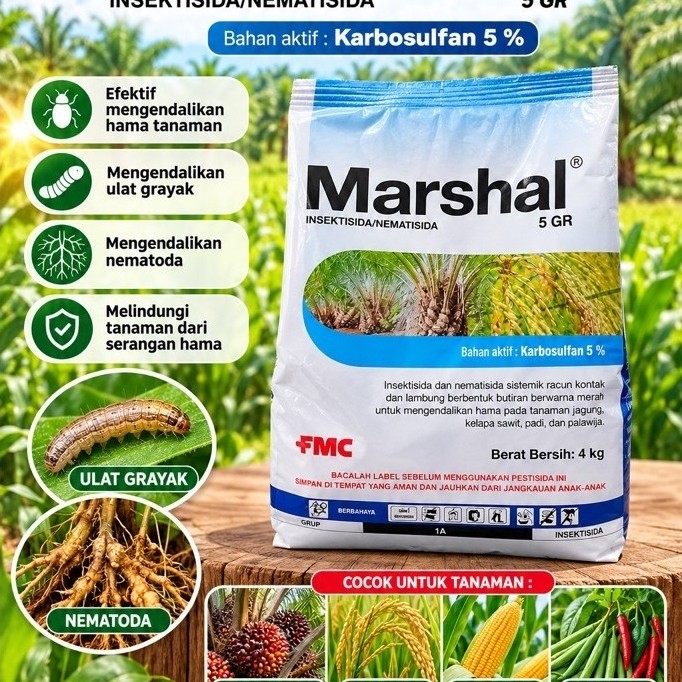 Insektisida Marshal 5gr 4 kg