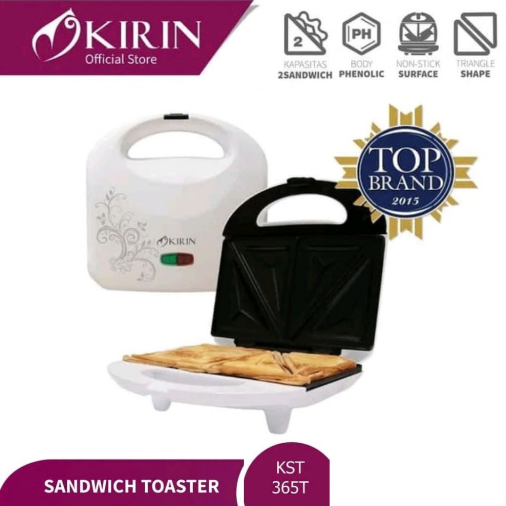 Sandwich Maker Kirin Toaster Cetakan Roti Bakar Pancake Breakfast Pemanggang Roti Bakar Roti Isi