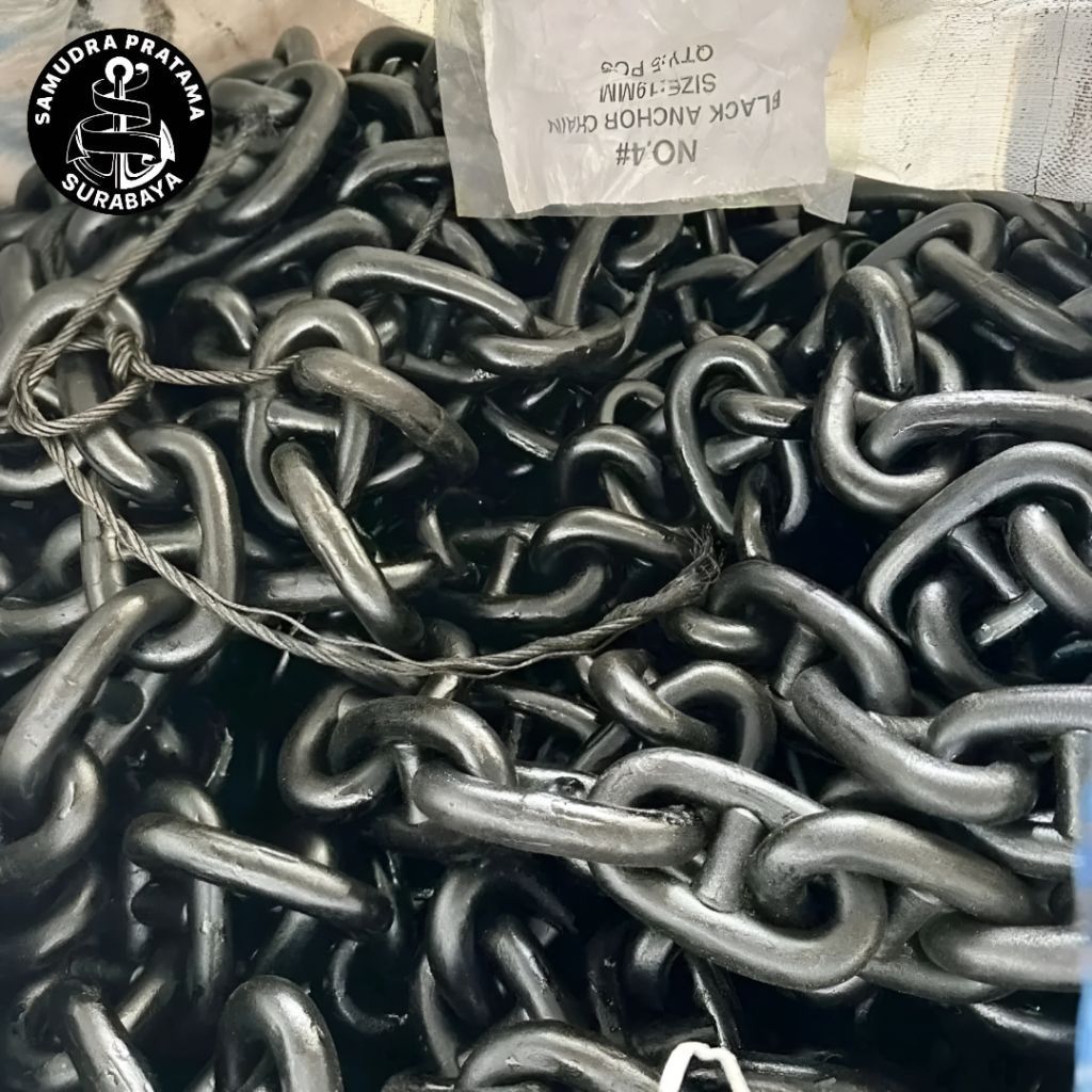 Rantai Jangkar 19 mm / Rantai Jangkar 19 mm 3/4 / Anchor Chain Baru New