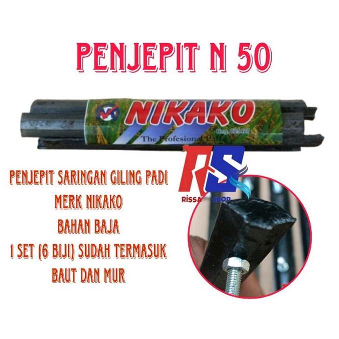 TWINSFF Penjepit Gapit Saringan N50 Nikako Baja