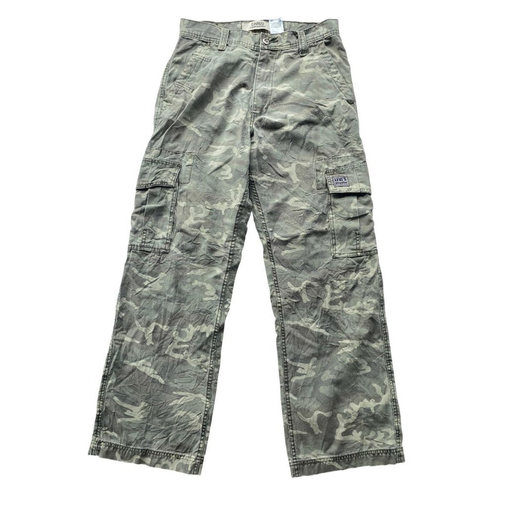 Celana Panjang Trousers Cargo Levis Original Workwear Camouflage Patern