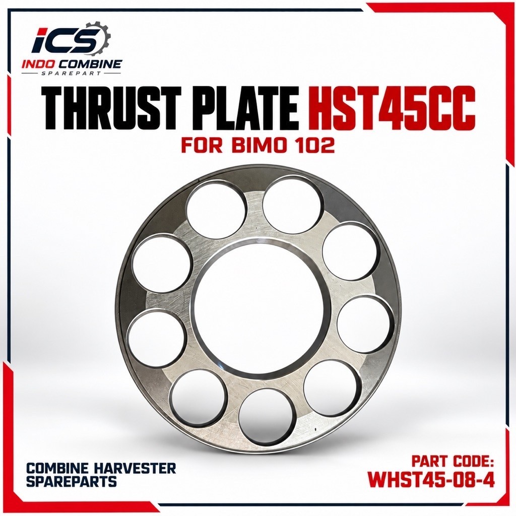 HANGER PISTON HST45CC BIMO 102 RETAINER PLATE HST 45CC BIMO 102 | INDO COMBINE SPAREPART | PART CODE