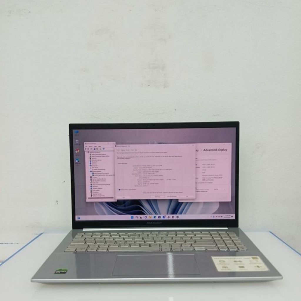 ASUS VIVOBOOK PRO 15 OLED M3500QC AMD RYZEN 9 5900HX RTX3050 4GB 16/512