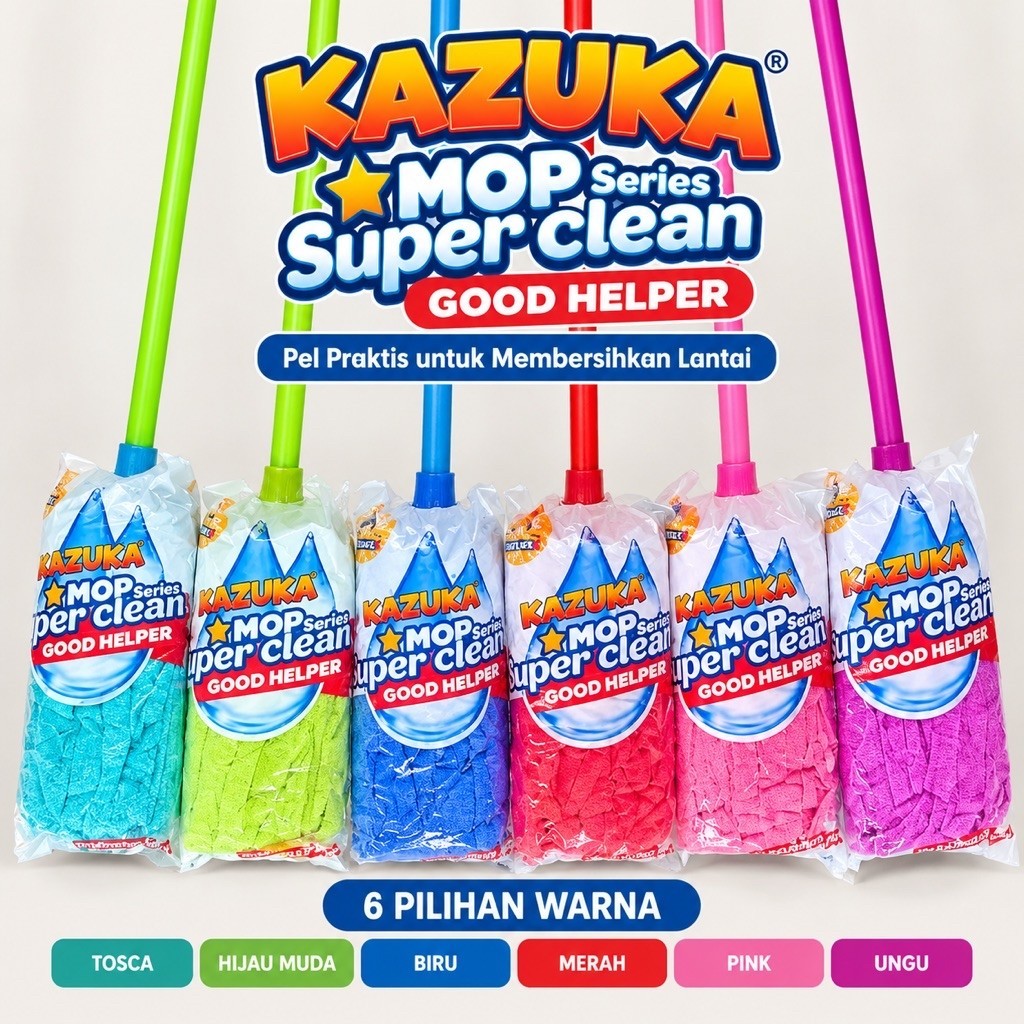 Pengepel Lantai / Pengepel Lantai Kazuka / Mop Super Clean