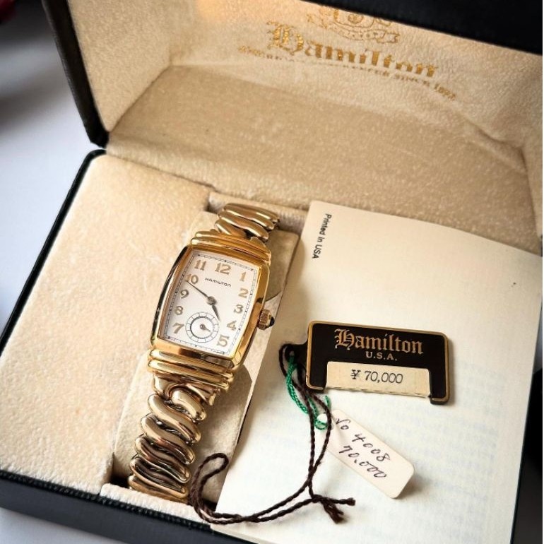 Jam Tangan Original Hamilton Benton Registered Model Ref 6248