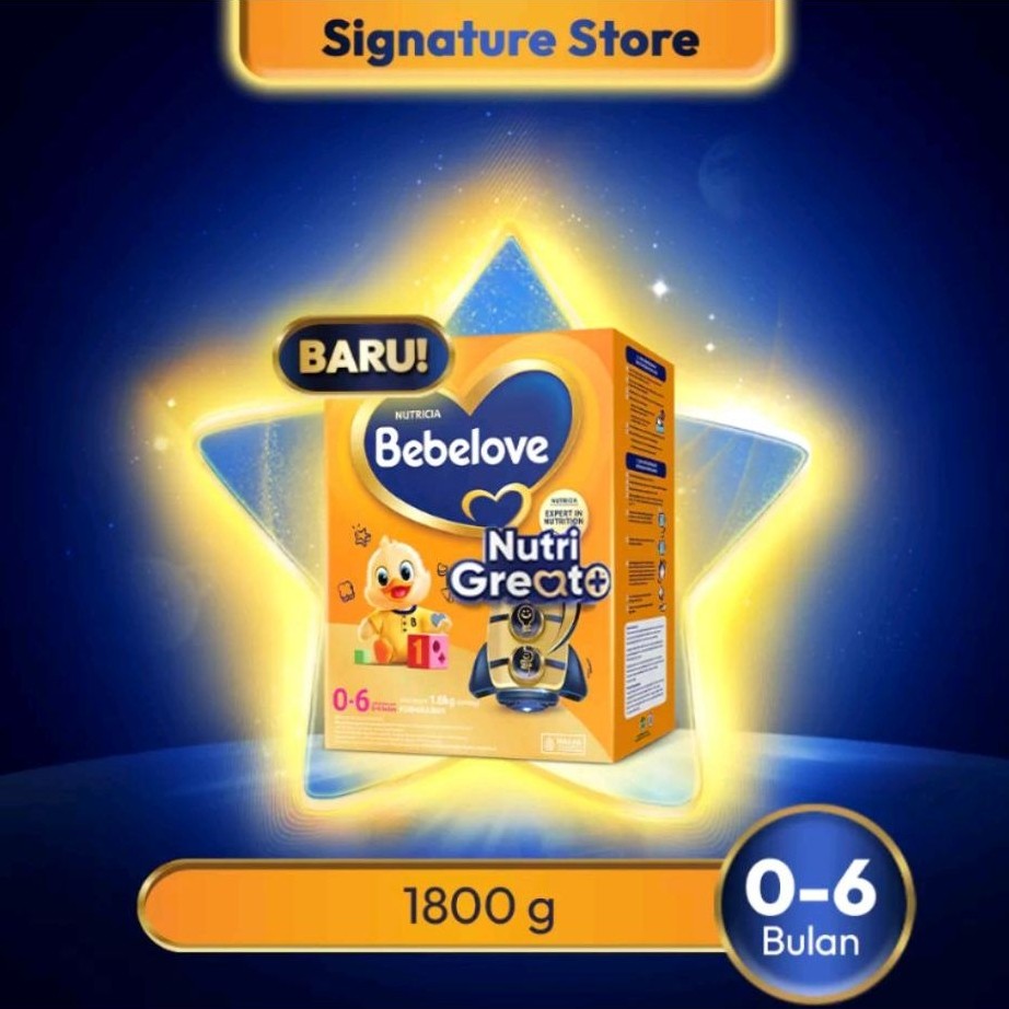 Nutricia Bebelove 1 Susu Formula Bayi 0-6 Bulan