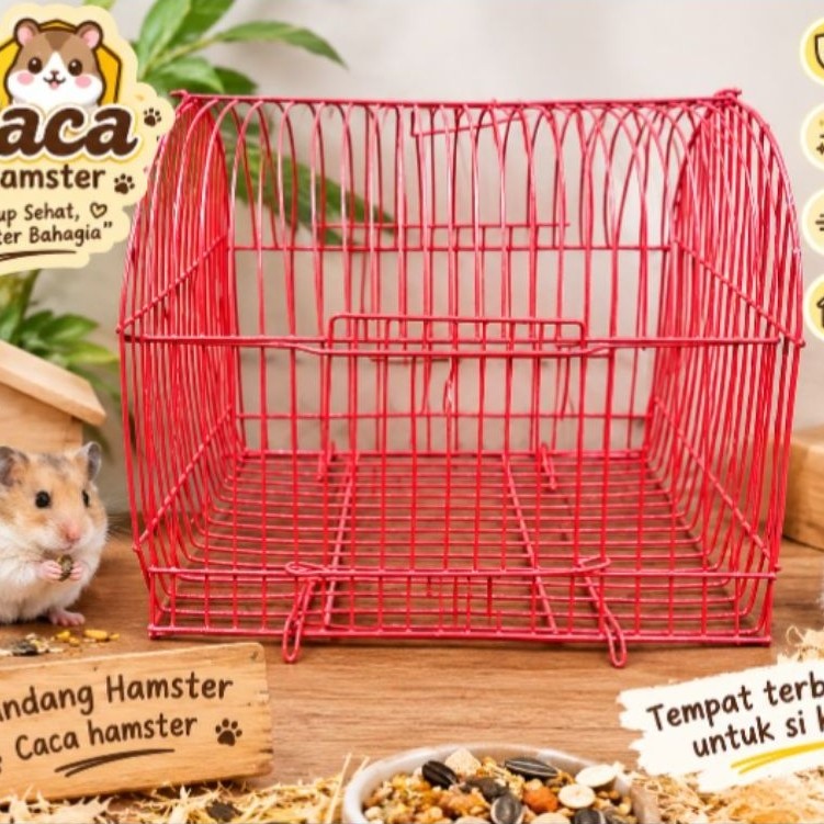 Sangkar Besi Mini Untuk Burung Kecil Dan Hamster