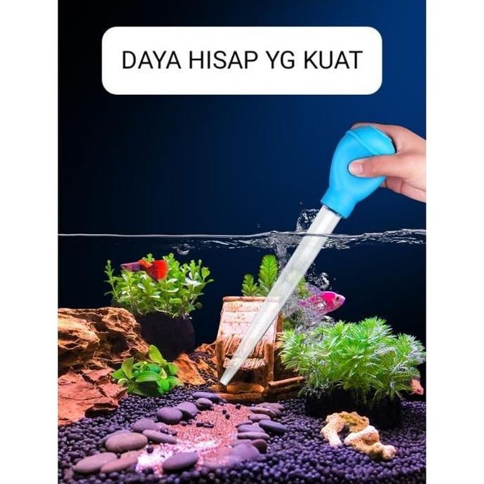 Hobiikan- Pipet Tetes Besar 50Ml Pipet Sedot Pipet Vacum Pipet Sifon Aquarium