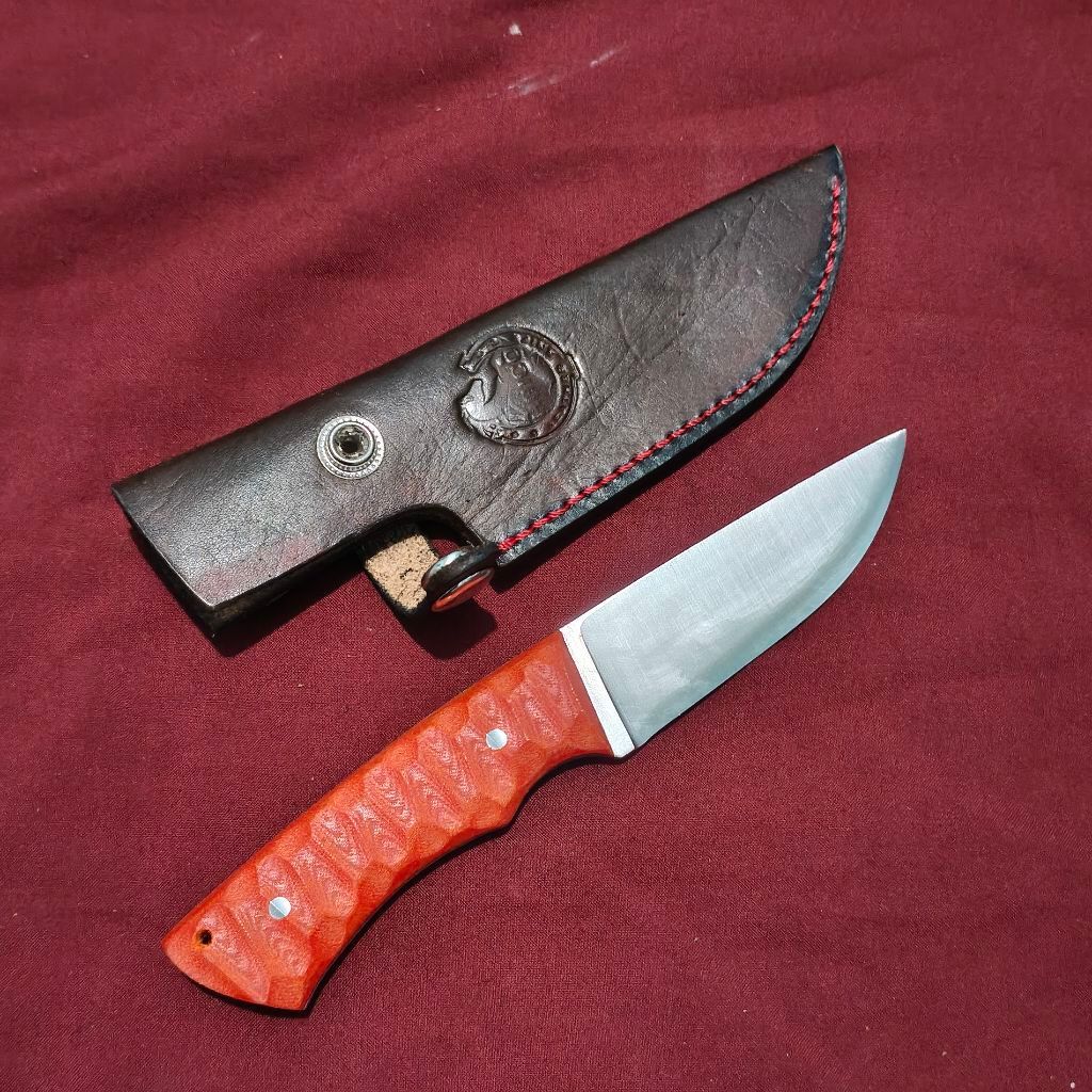 Pisau Bushcraft / Camping knife SKD11 (setara Bohler K110)