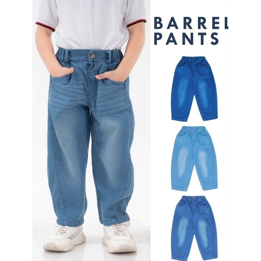 celana anak laki laki / celana jeans anak laki laki / barrel jeans
