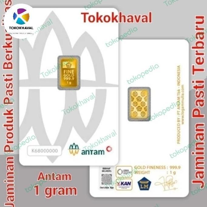 Terlaris Emas Logam Mulia Antam Lm Emas Batangan Sertifikat Ori Antam Lm Emas