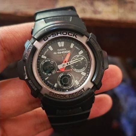 G Shock AWG-101 Second Jam Tangan Original