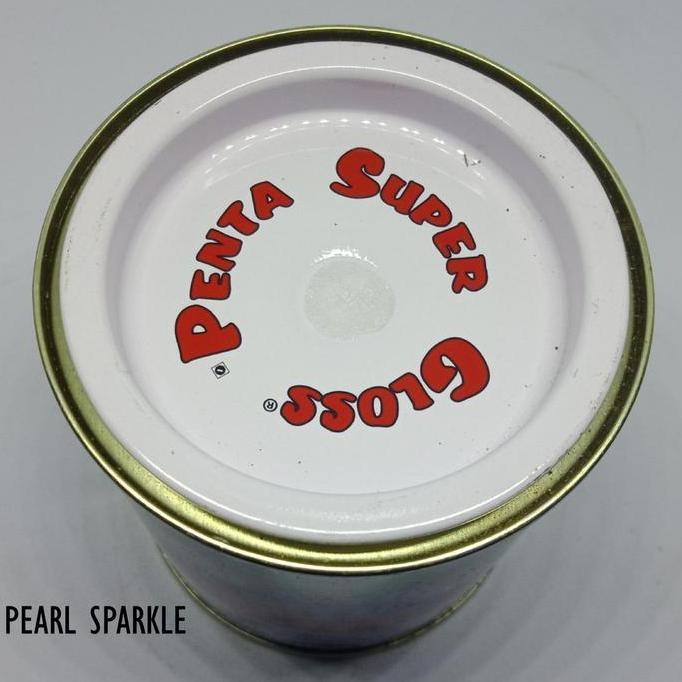 Termantab] CAT PENTA PEARL SPARKLE 0805 200 gram - cat penta putih mutiara - cat putih mutiara penta