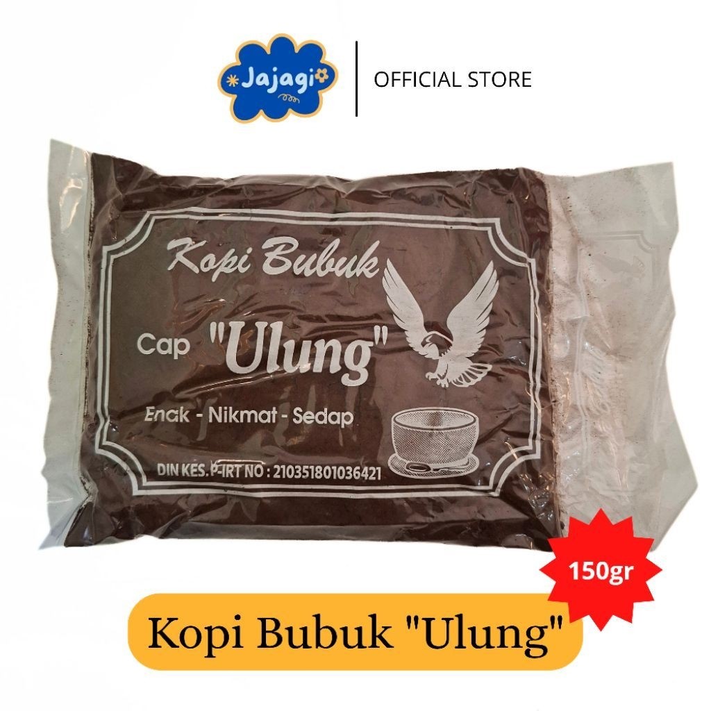 Kopi Bubuk Cap Ulung Kemasan 150 Gram