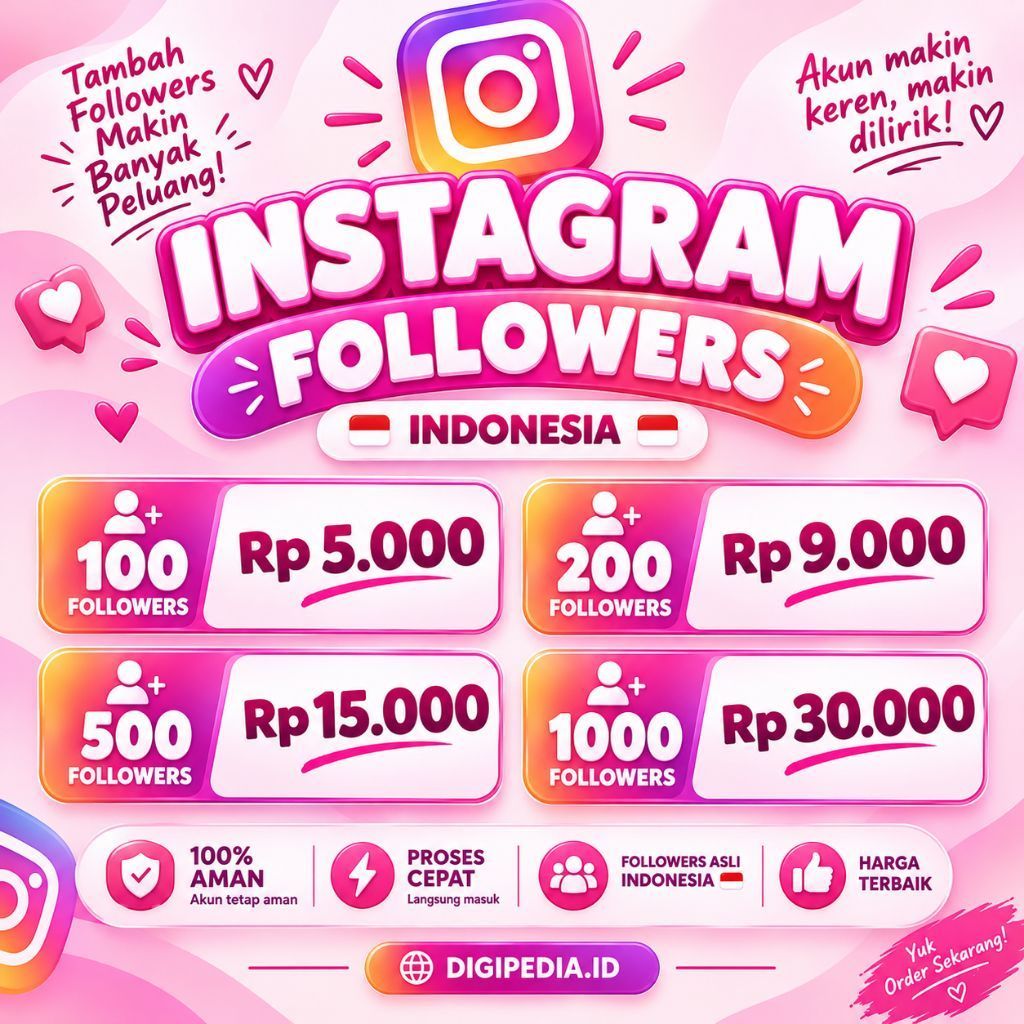 followers Instagram indo termurah (garansi)