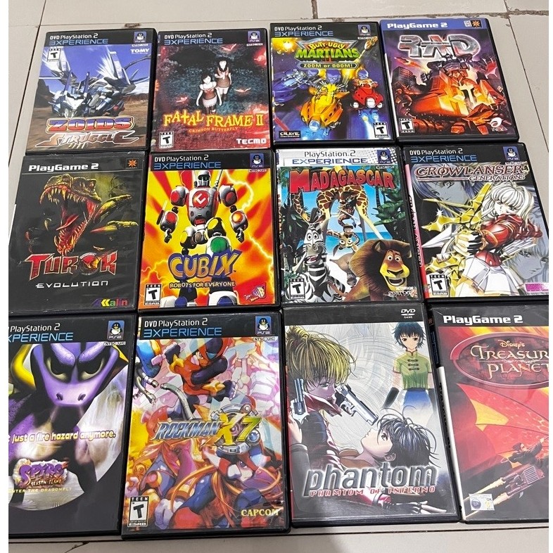 BORONGAN KASET PS2 ISI 28 PCS