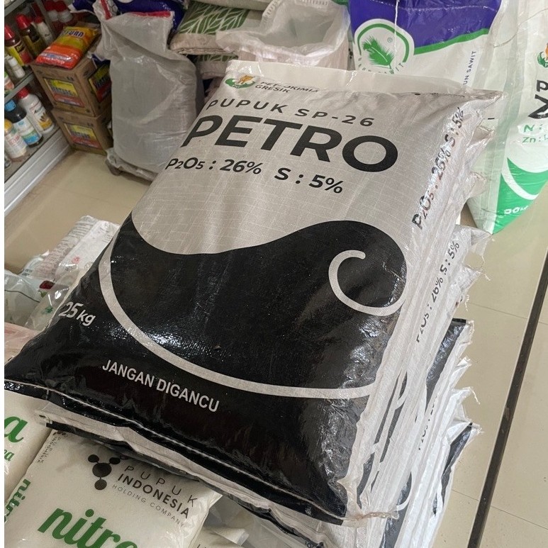 PUPUK SP-26 PETRO 25KG ASLI KEMASAN PABRIK