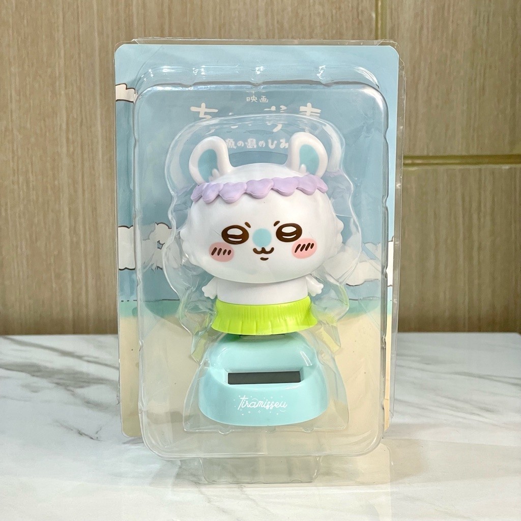 [READY STOCK] official chiikawa the movie the secret of the mermaid island momonga wobbly solar figu