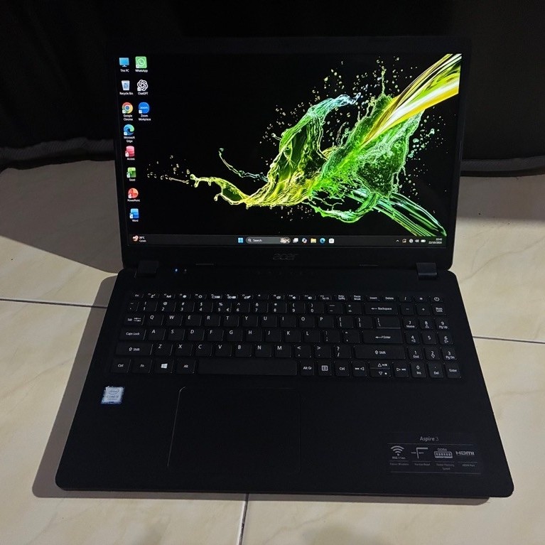 Laptop Acer Aspire 3 gen 7 Ram 8/ssd 128+500gb
