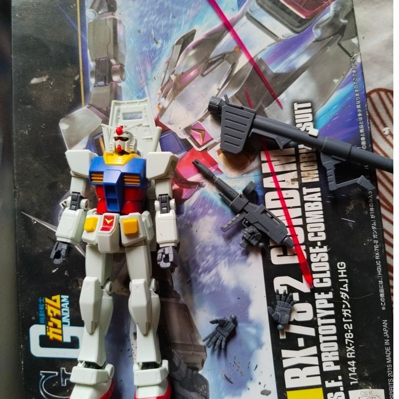 hg Gundam RX-78 Gundam mbah