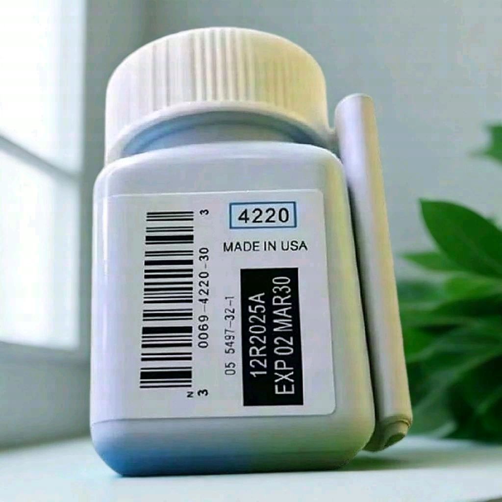 VIGAR Asli Biru 1 Botol 30 Pil 100-MG Original 100% Dan EXP 02 MAR 30 Buatan Di USA