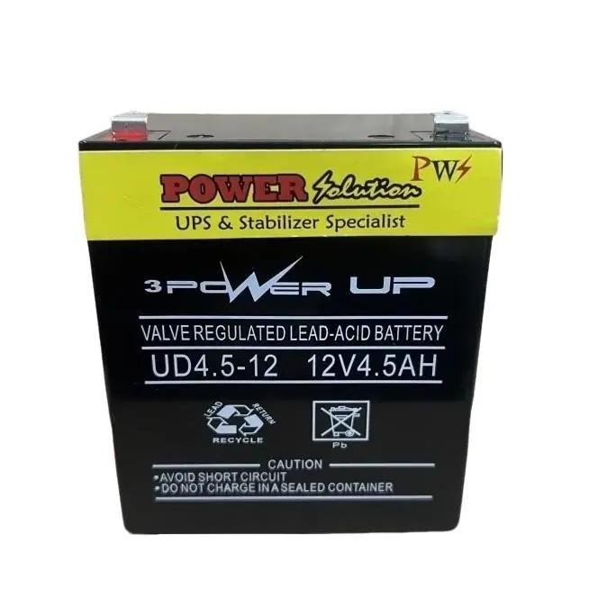 Battery Power up 12V 4.5Ah Baterai ups 12V 4 5Ah aki ups 12V 4 koma 5 Murah
