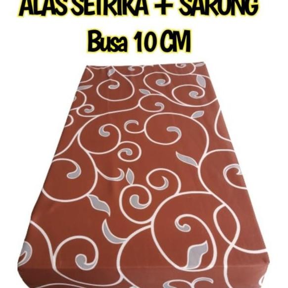 Alas Setrika Busa Inoac 10 Cm Tebal Sarung