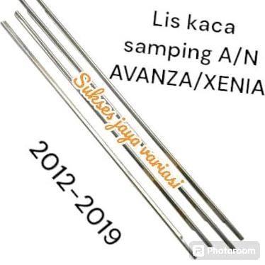 NEW LIS KACA SAMPING ALL NEW AVANZA Karet Pelipit Car
