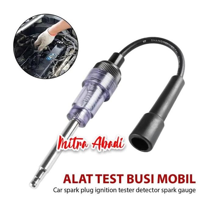 MAHITO- Alat Tes Busi Mobil / Alat Penguji Busi / Tester Pengapian Koil Busi / Car Spark Plug In-lin