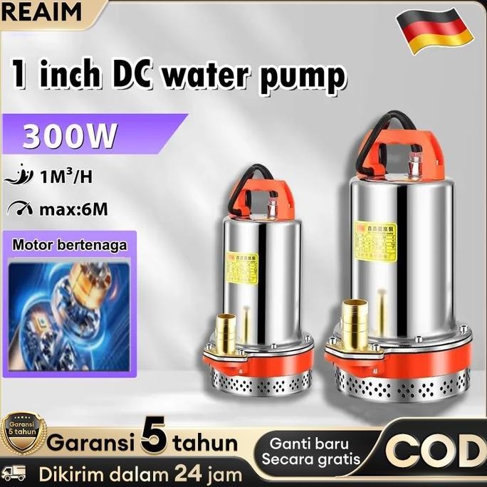 SINISTER- REAlM Pompa Air Celup Otomatis Pompa Sumur Dalam Listrik Hemat Energi & Efisien - Pompa Su