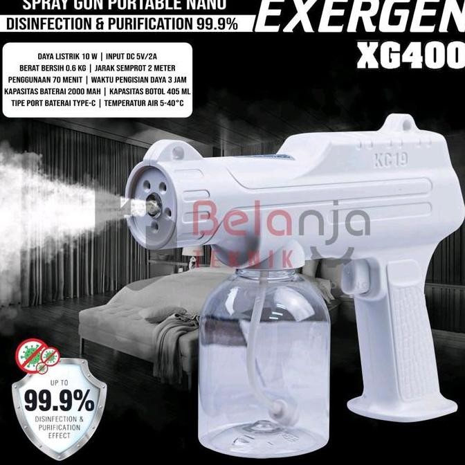 JINICHI- Exergen Spraygun Nano Portable Fogging Uap XG400 Mesin Semprot XG 400