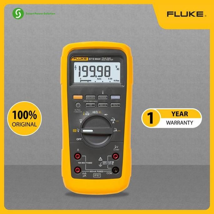 BEARERS- Fluke 87V MAX True-rms Digital Multimeter