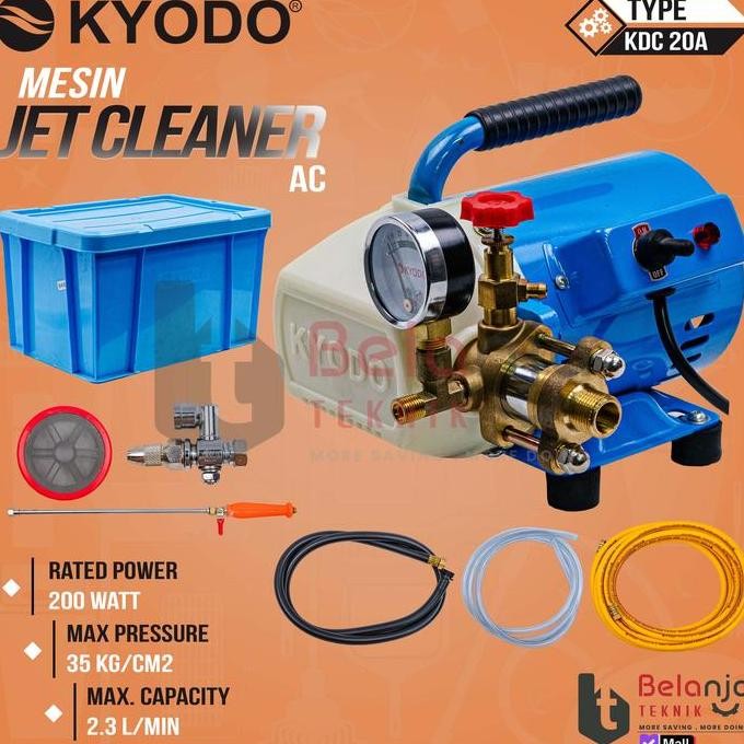 JINICHI- KYODO Mesin Pembersih AC KDC-20A Jet Cleaner Cuci AC KDC 20 A 200WATT