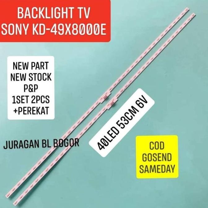 LAMPU LED BL BACKLIGHT SONY KD-49X8000E 49X8000E