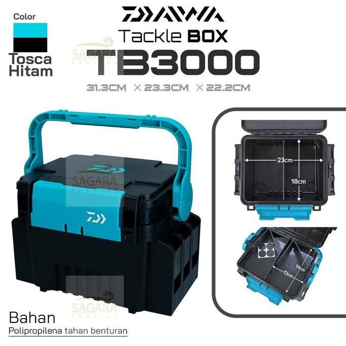 Box Pancing Tackle Box Daiwa TB 3000 | 4000 | 5000 | 7000 | 9000
