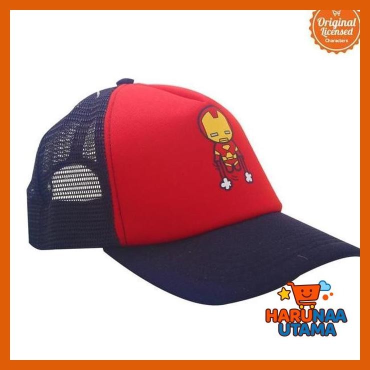 MARVEL TOPI IRON MAN - MERAH (IBU ANAK BAYI)
