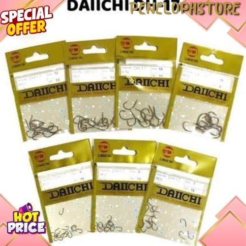 COD MATA KAIL DAICHI "DH-17" (KOI) (Brown Tanpa Lubang)