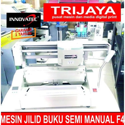 TERBARU - Mesin Jilid Buku Semi Manual F4