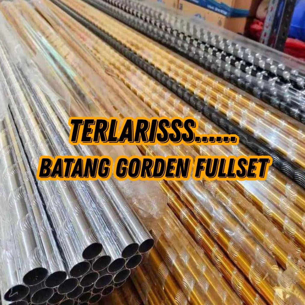 Dijamin Ori Besi Gorden / Batang tiang Gorden Fullset