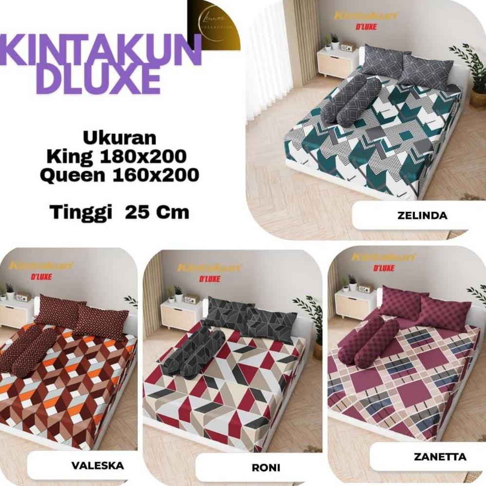 Sprei Kintakun Sprei 180X200 Sprei 160x200 T25 DLUXE/Sprei Kintakun 180x200/Sprei Kintakun 160x200