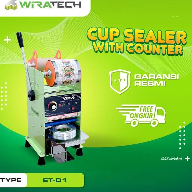 BEBAS ONGKIR - Cup Sealer - Mesin Sealer Gelas Plastik - Cup Sealer Manual