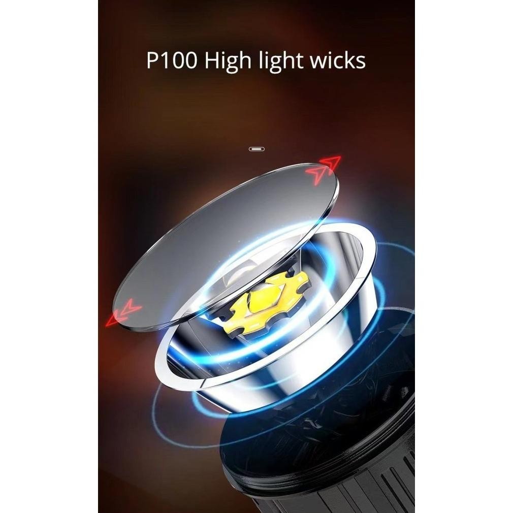 &STOK READY SENTER GAGANG LED COB + XPE / SENTER CAS SUPER TERANG Senter